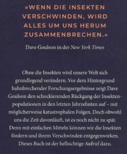Buchtipp:  Stumme Erde von Dave Goulson